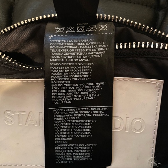 Stand Studio black faux leather bag - Picture 8 of 11